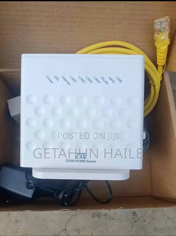 Zte ZXHN H108n Adsl+2 Modem Router