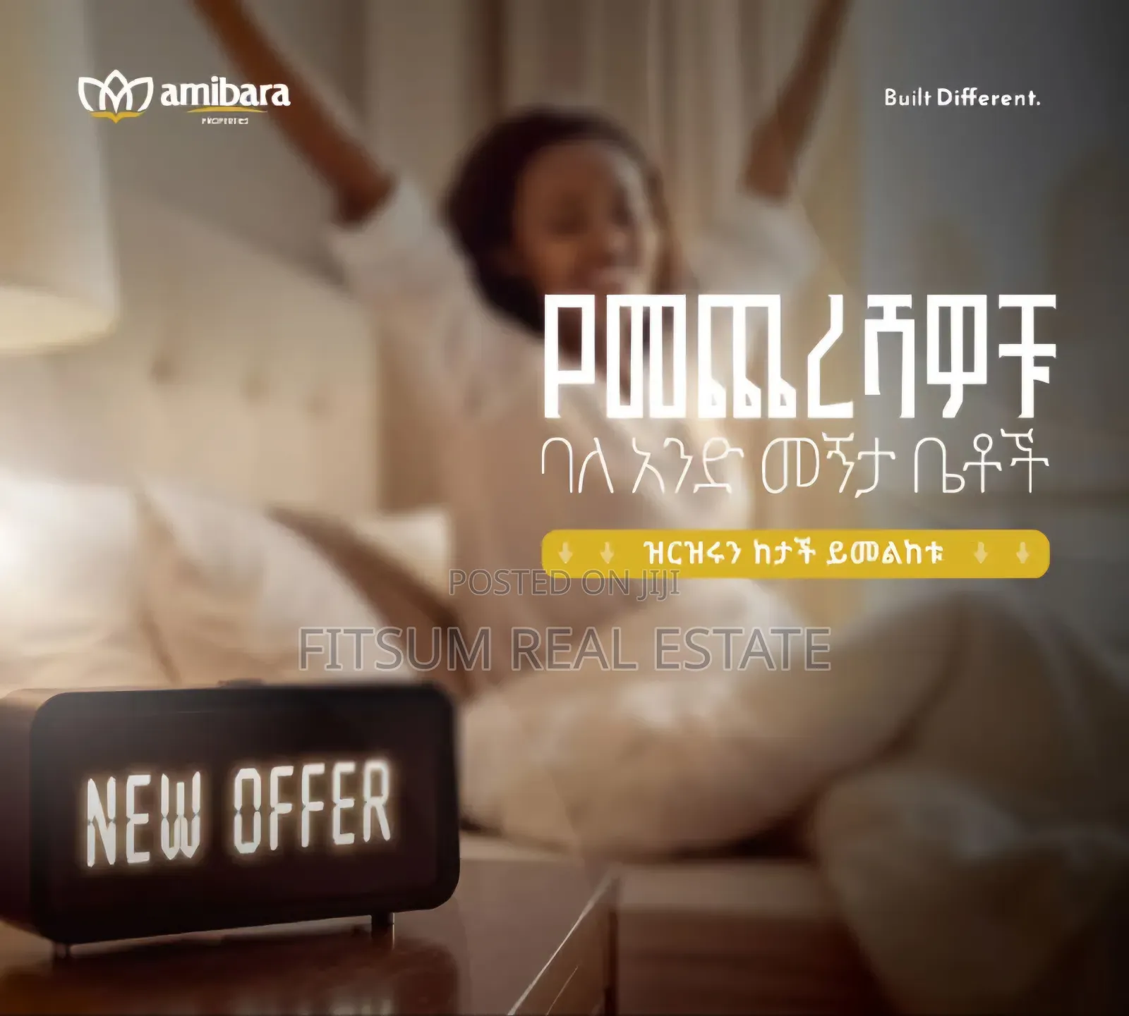 1bdrm Apartment in Amibara Properties, Arada for sale