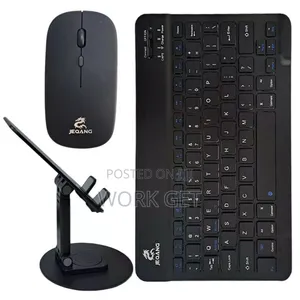 Photo - Jeqang Jb-986 – 3-in-1 Wireless Keyboard Set!