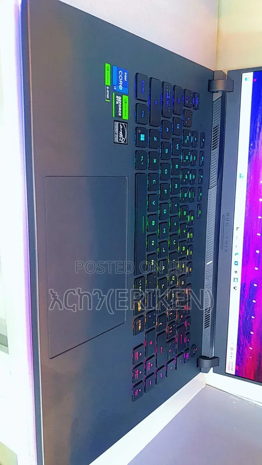 New Laptop Asus ROG Strix G16 G614 16GB Intel Core i7 SSD 512GB