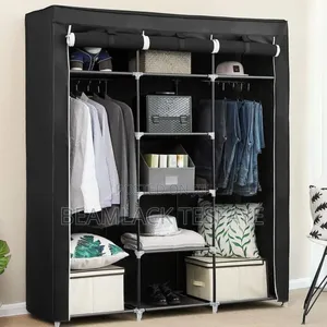 Photo - Foldable Cloth Rack Garment Rack