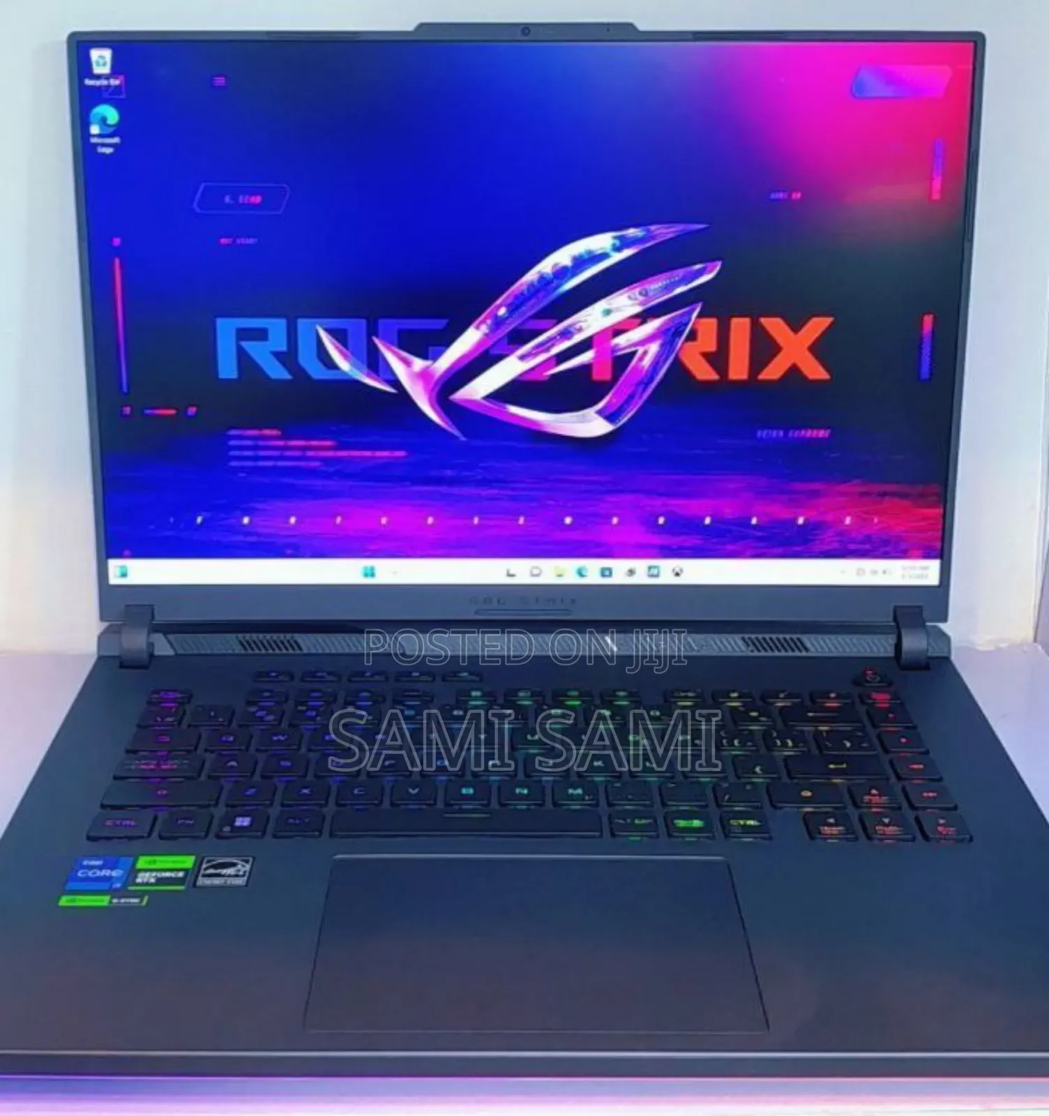 New Laptop Asus ROG Strix G15 16GB Intel Core I7 SSD 1T