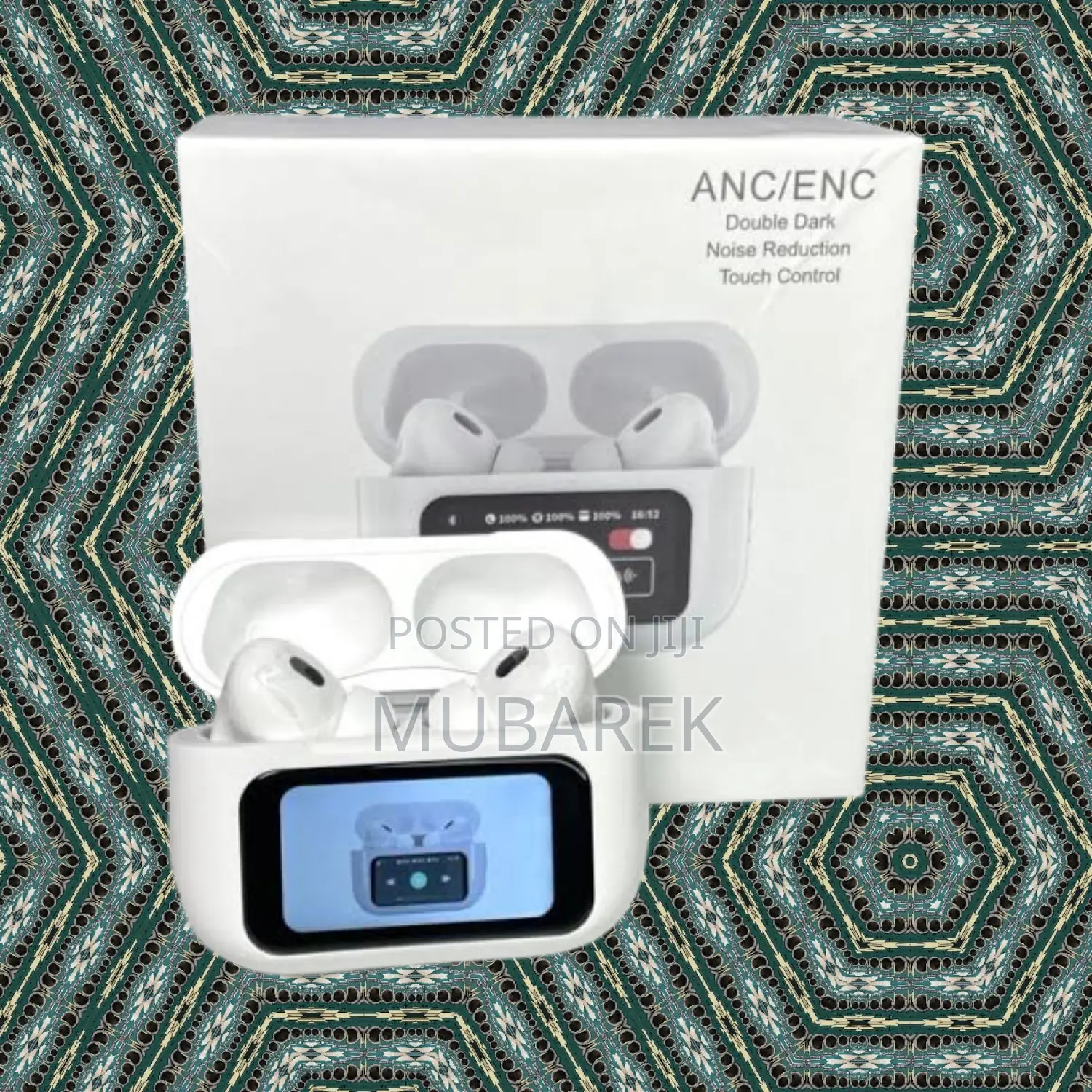 Anc/Enc Airpod Featuring Compact Charging Case Design