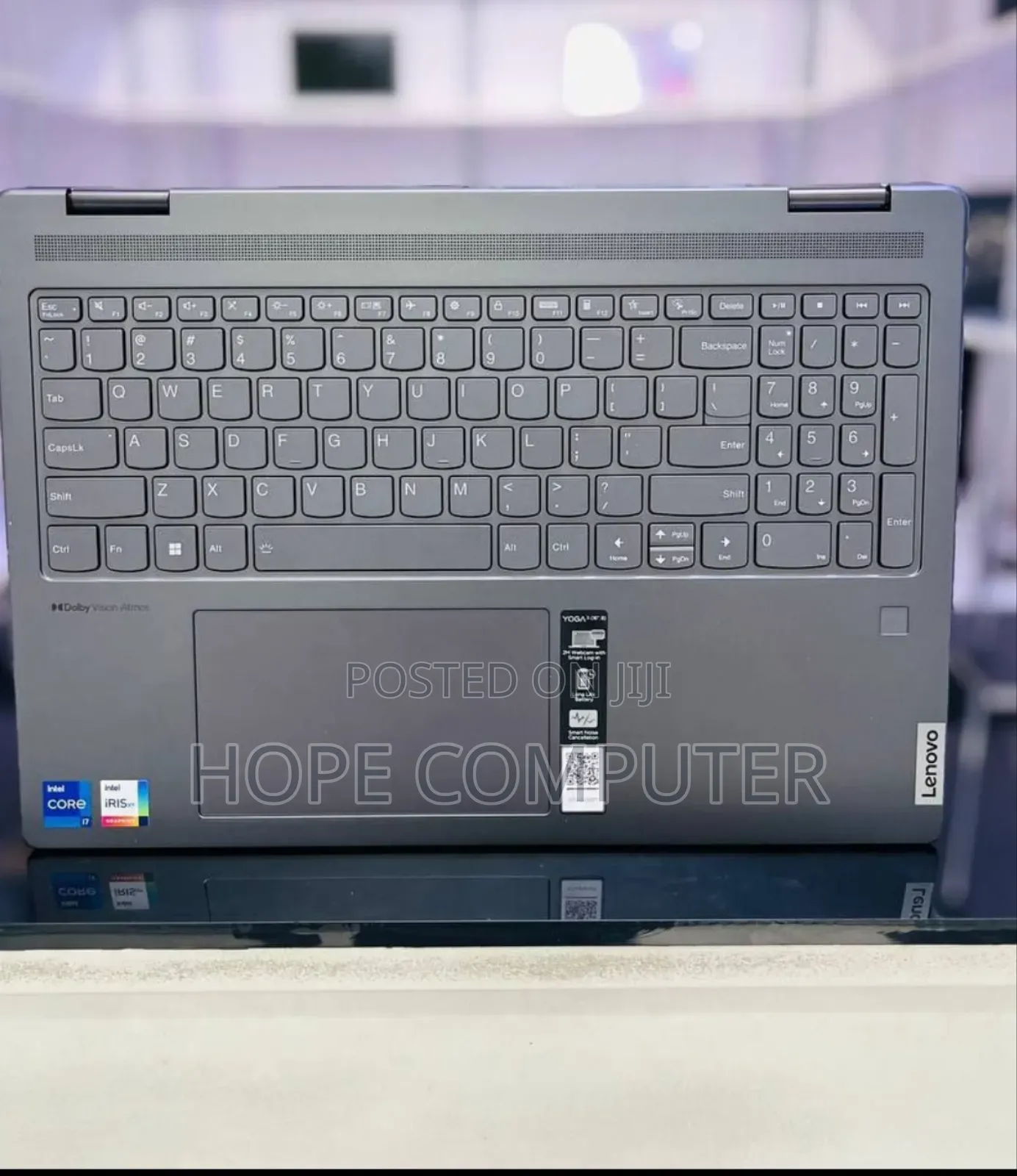 New Laptop Lenovo Yoga 7i 16GB Intel Core I7 SSD 512GB