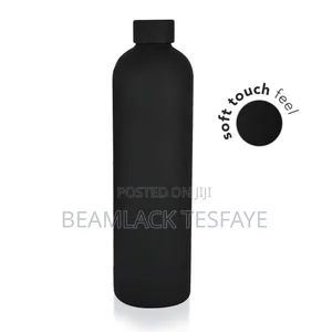 Double Wall Stainless Steel Soft Touch Water Bottle