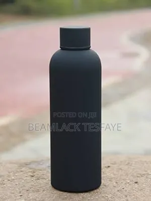 Double Wall Stainless Steel Soft Touch Water Bottle