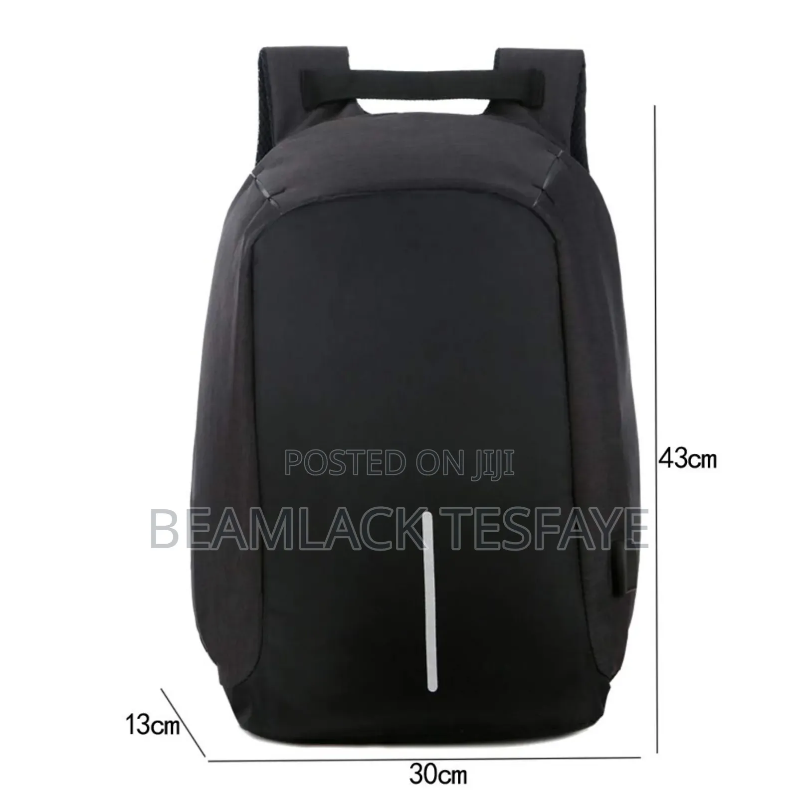 Unisex Anti-Theft Backpack With Usb Charging Port