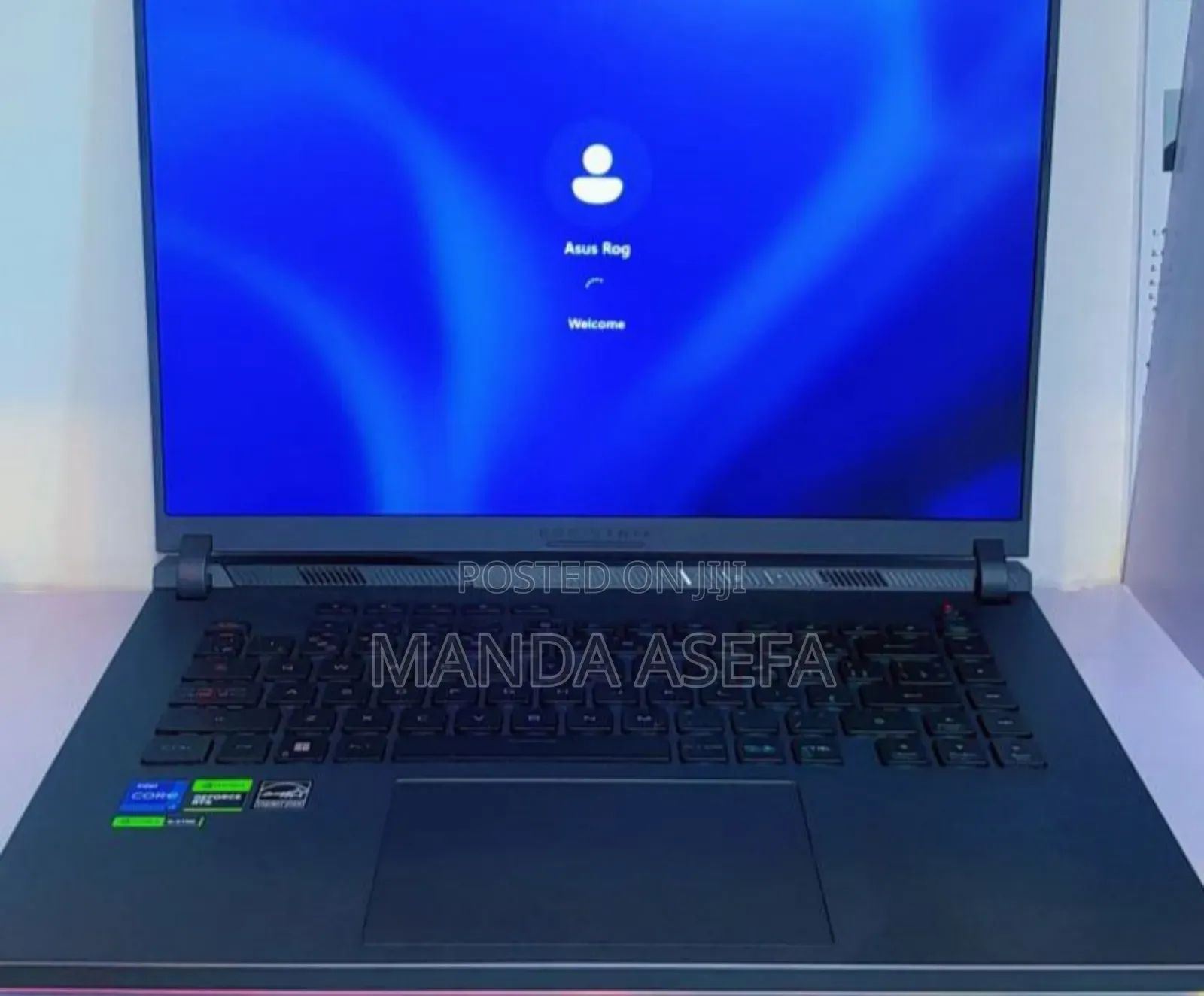 New Laptop Asus ROG Strix G16 G614 16GB Intel Core I7 SSD 512GB