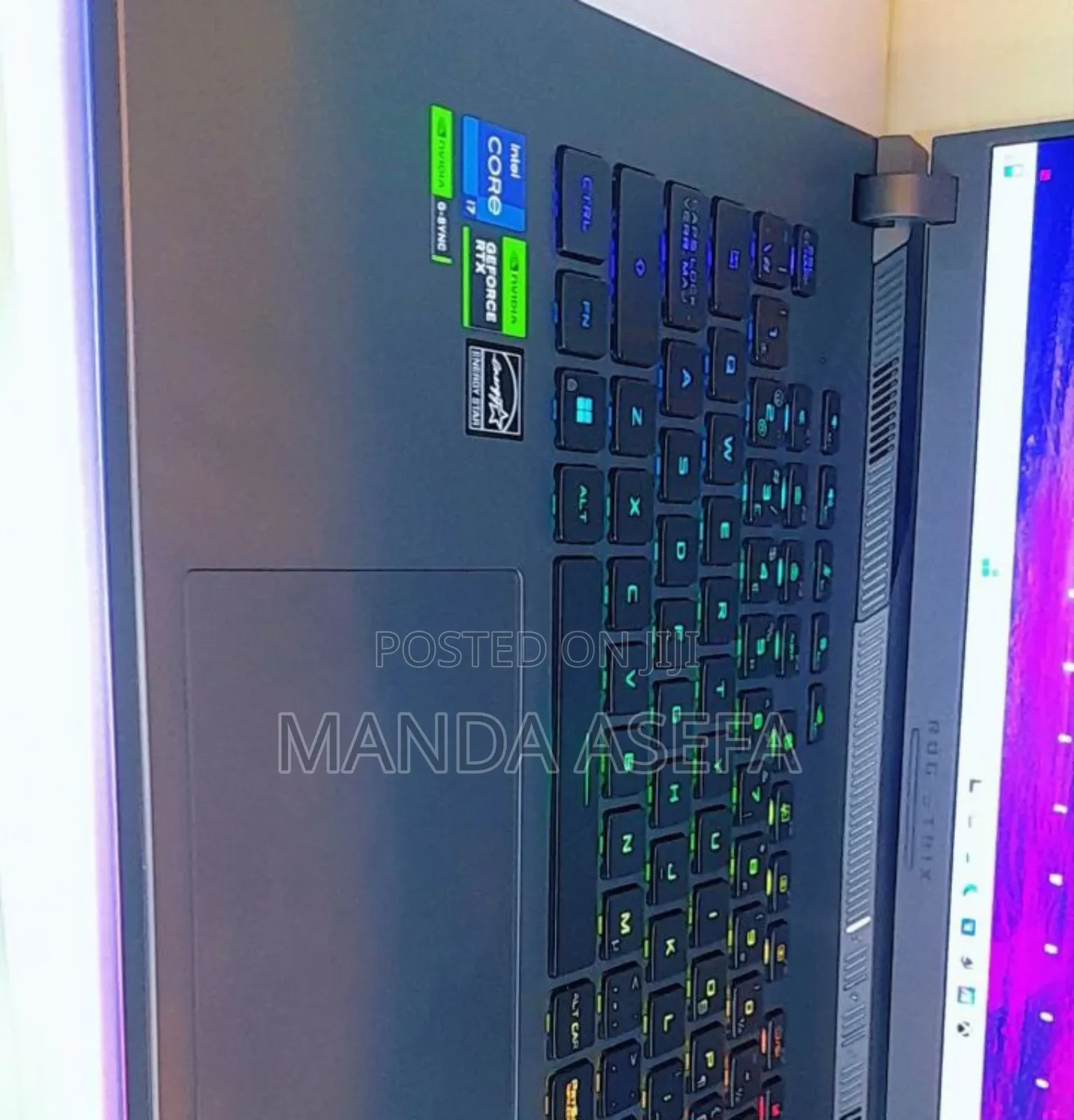 New Laptop Asus ROG Strix G16 G614 16GB Intel Core I7 SSD 512GB