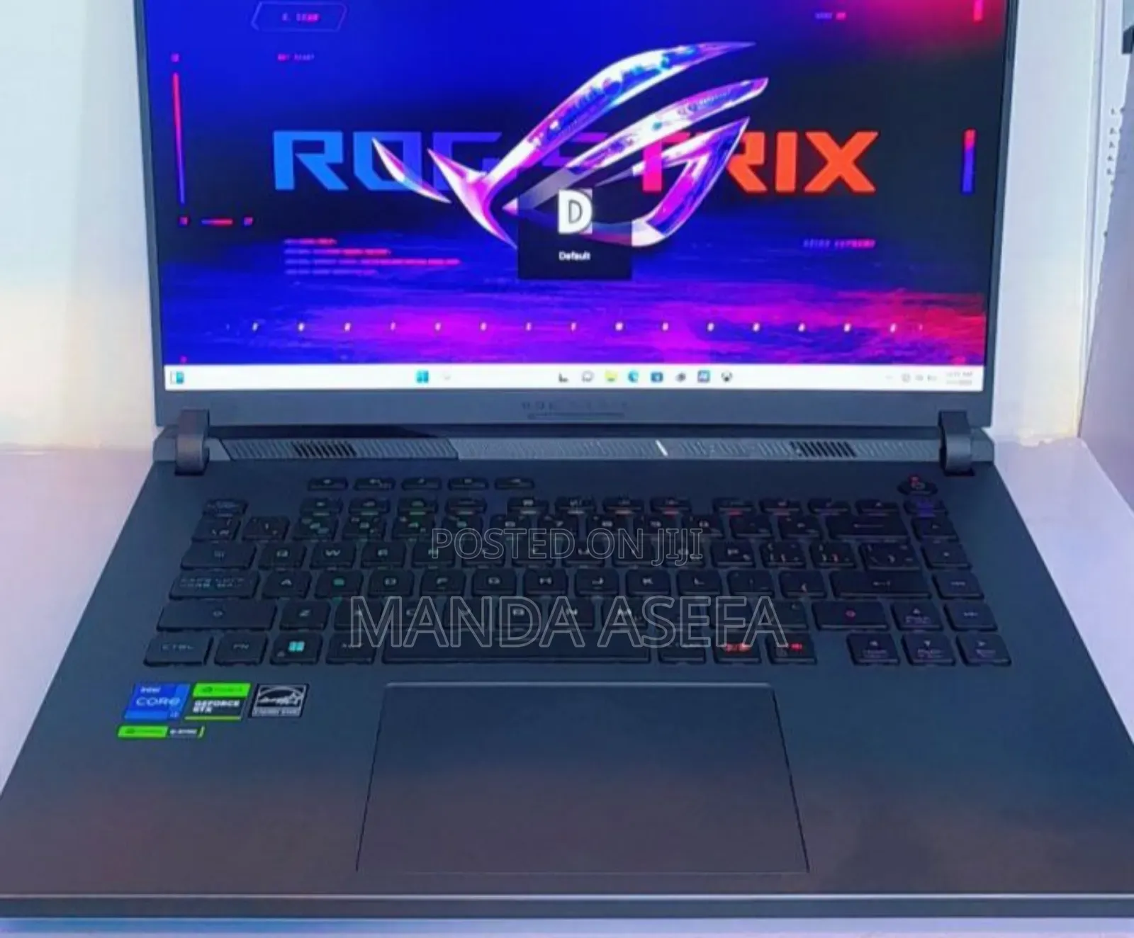 New Laptop Asus ROG Strix G16 G614 16GB Intel Core I7 SSD 512GB