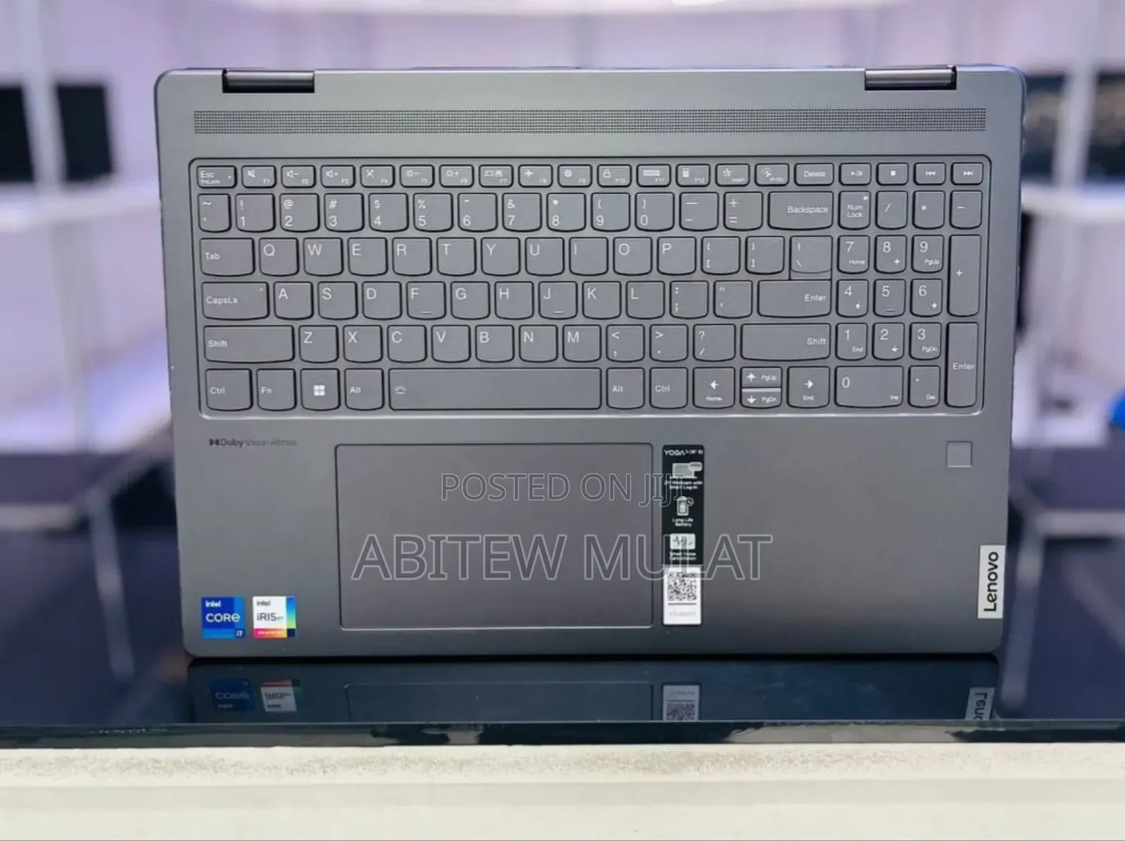 New Laptop Lenovo Yoga 7i 16GB Intel Core I7 SSD 512GB