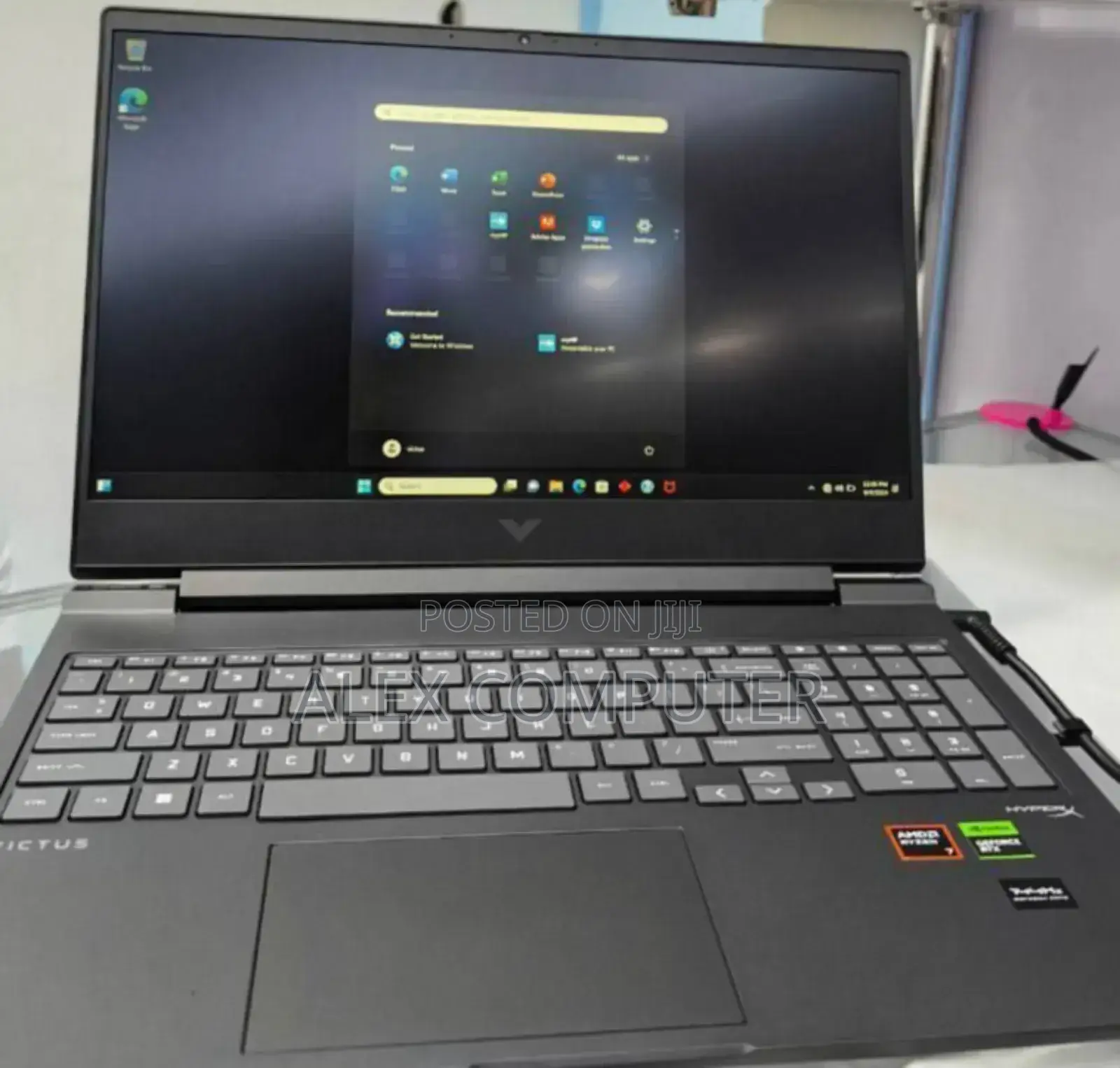 New Laptop HP Victus 16 16GB AMD Ryzen 7 SSD 1T