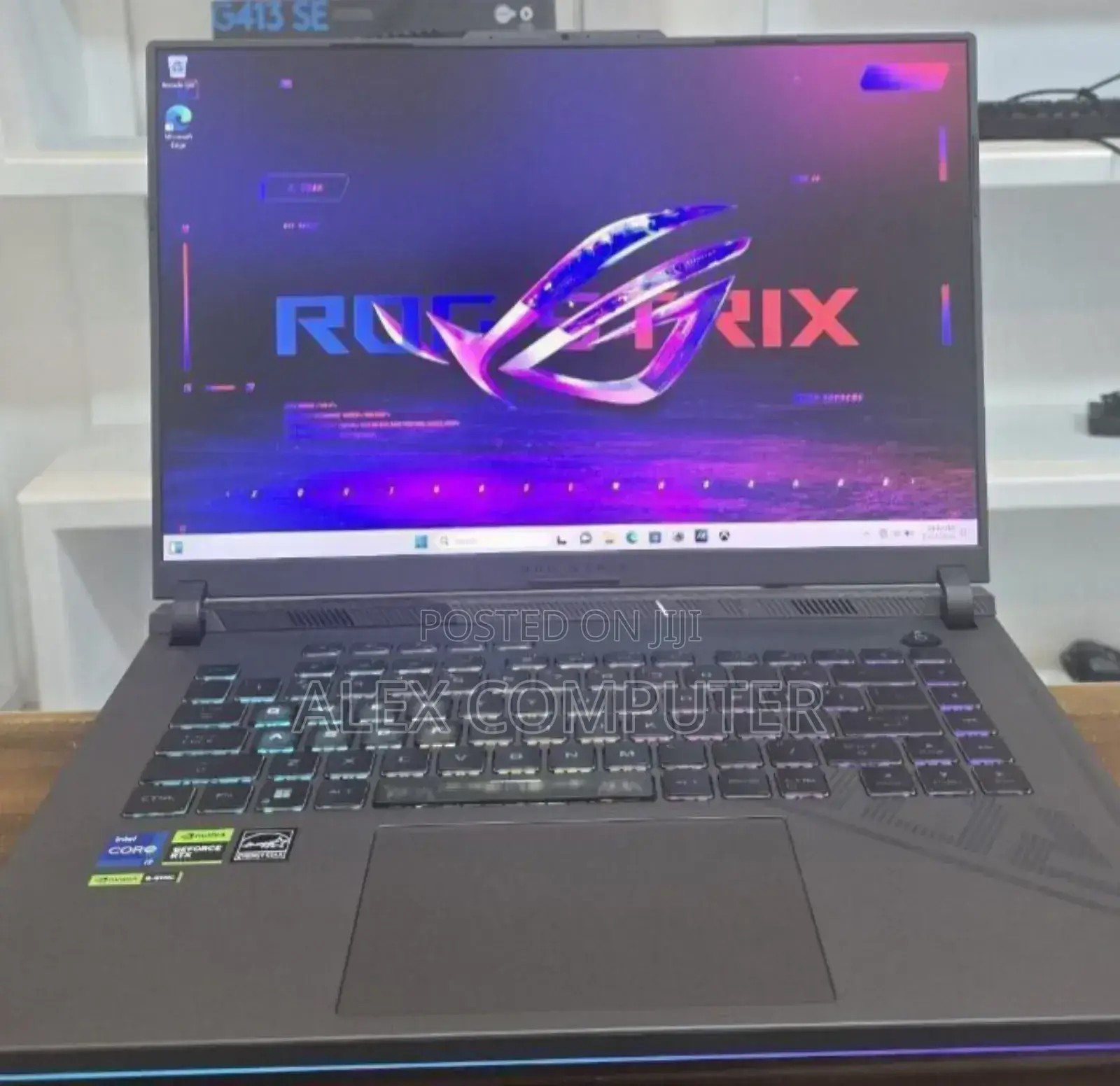 New Laptop Asus ROG Strix G16 G614 16GB Intel Core I7 SSD 1T