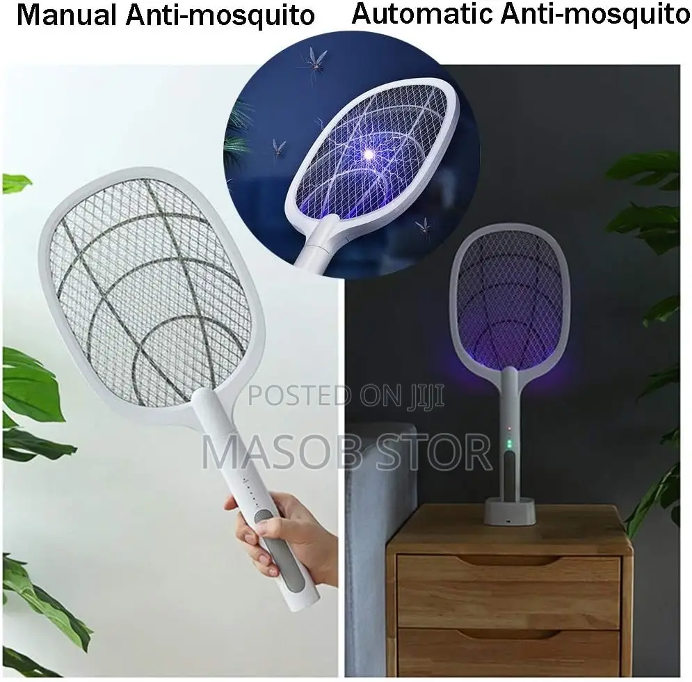 2in1 Electric Mosquito Killer Swatterበኤሌክትሪክ የቢንቢ፣የትንኞች መግደያ