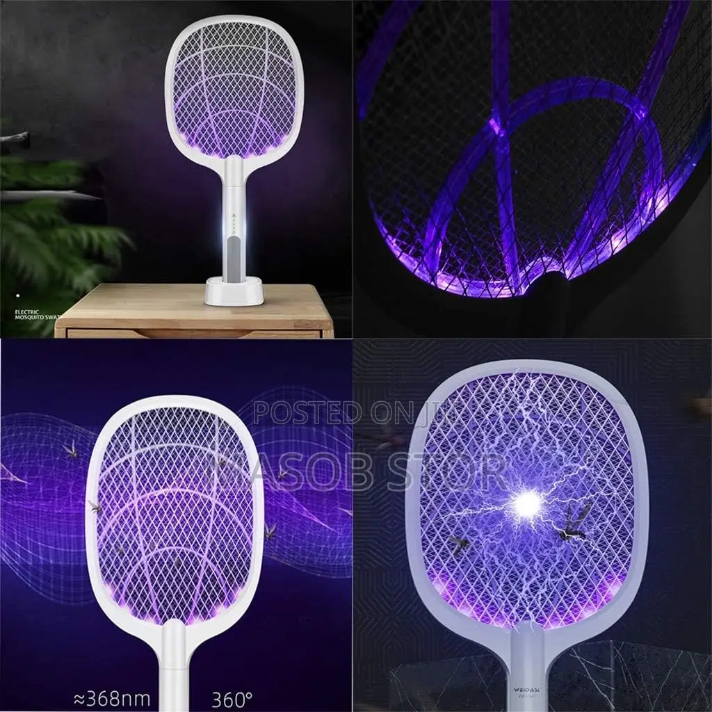 2in1 Electric Mosquito Killer Swatterበኤሌክትሪክ የቢንቢ፣የትንኞች መግደያ