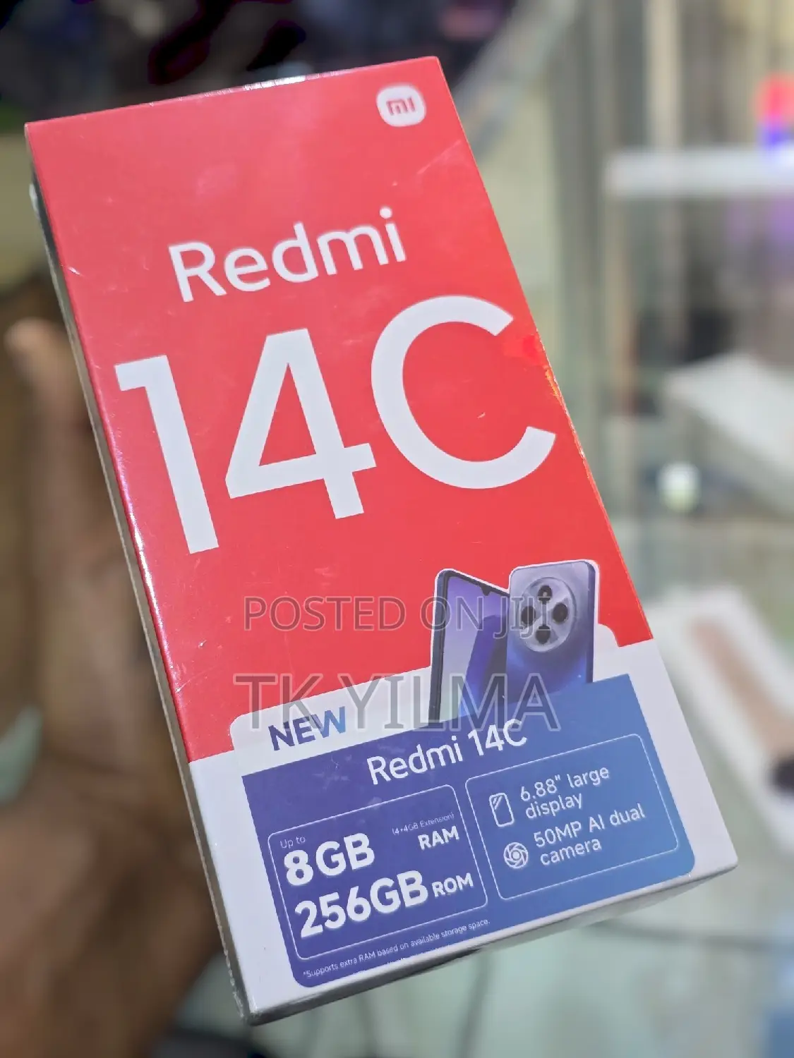 New Xiaomi Redmi 14C 256 GB Red