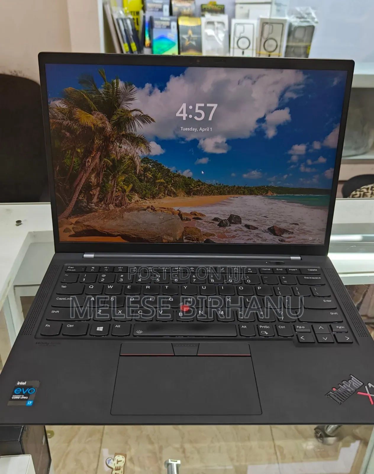 New Laptop Lenovo ThinkPad X1 Carbon 16GB Intel Core I7 SSD 512GB