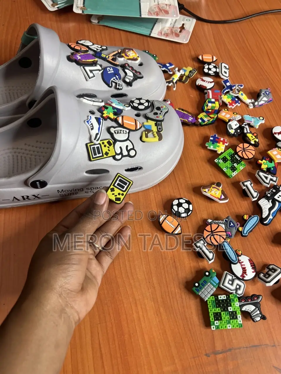 Crocs Stickers / Shoe Charm የጫማ ማስጌጫ Price 1500 for a Dozen
