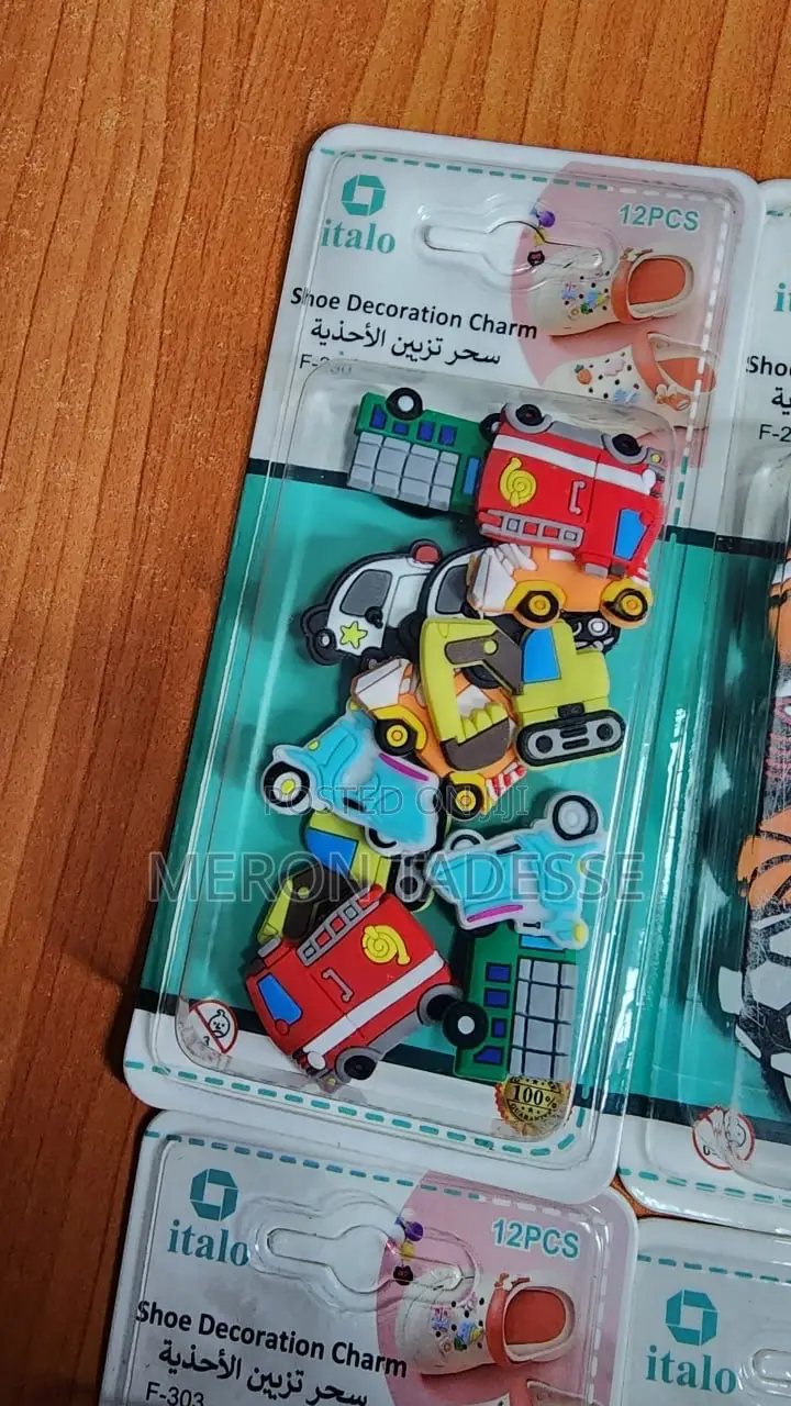 Crocs Stickers / Shoe Charm የጫማ ማስጌጫ Price 1500 for a Dozen