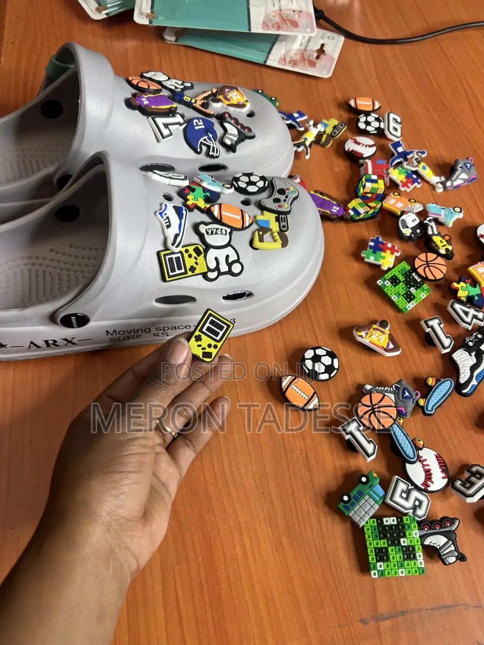 Crocs Stickers / Shoe Charm የጫማ ማስጌጫ Price 1500 for a Dozen