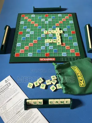 Scrabble | Family , Office Game Contents 4 Racks 100 Letter