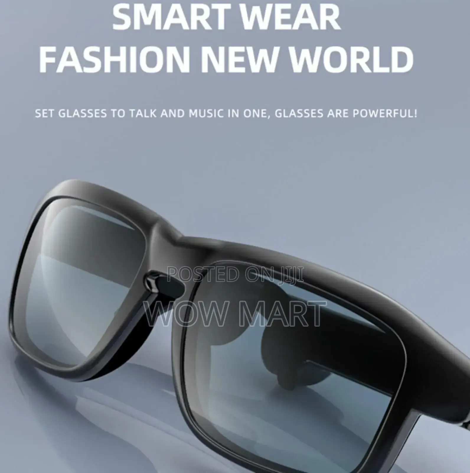 ኤርፎን ያለው መነጽር