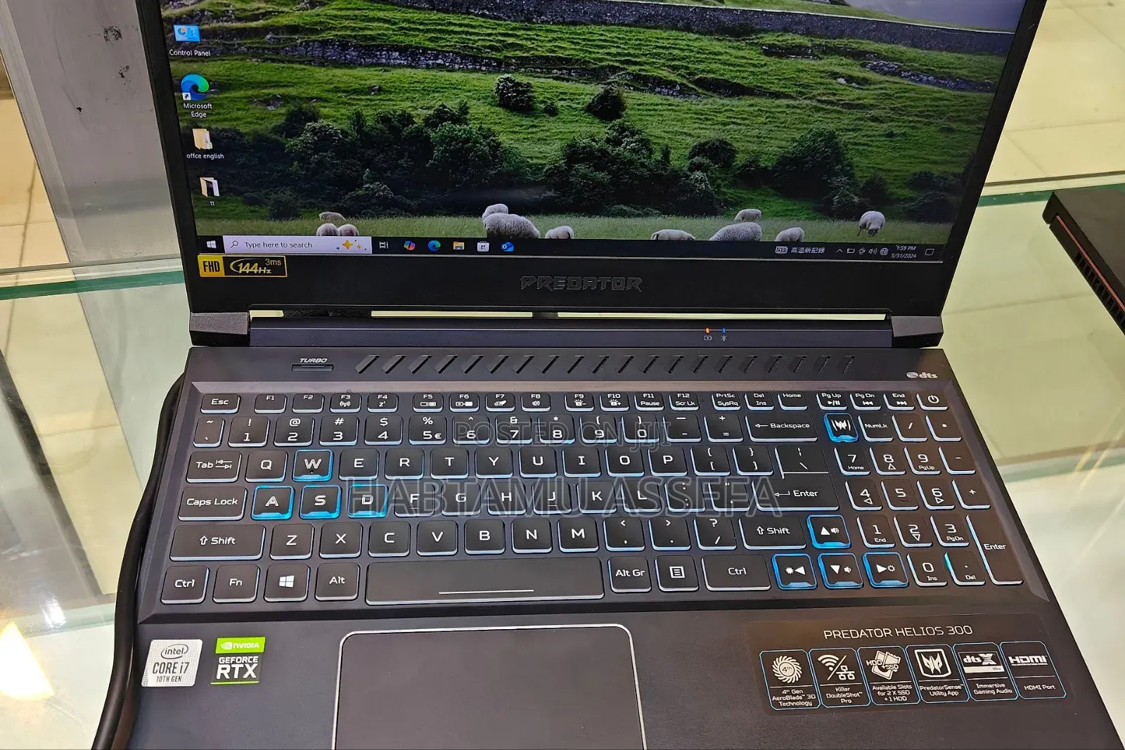 New Laptop Acer Predator Helios Neo 16 16GB Intel Core I7 SSD 1T