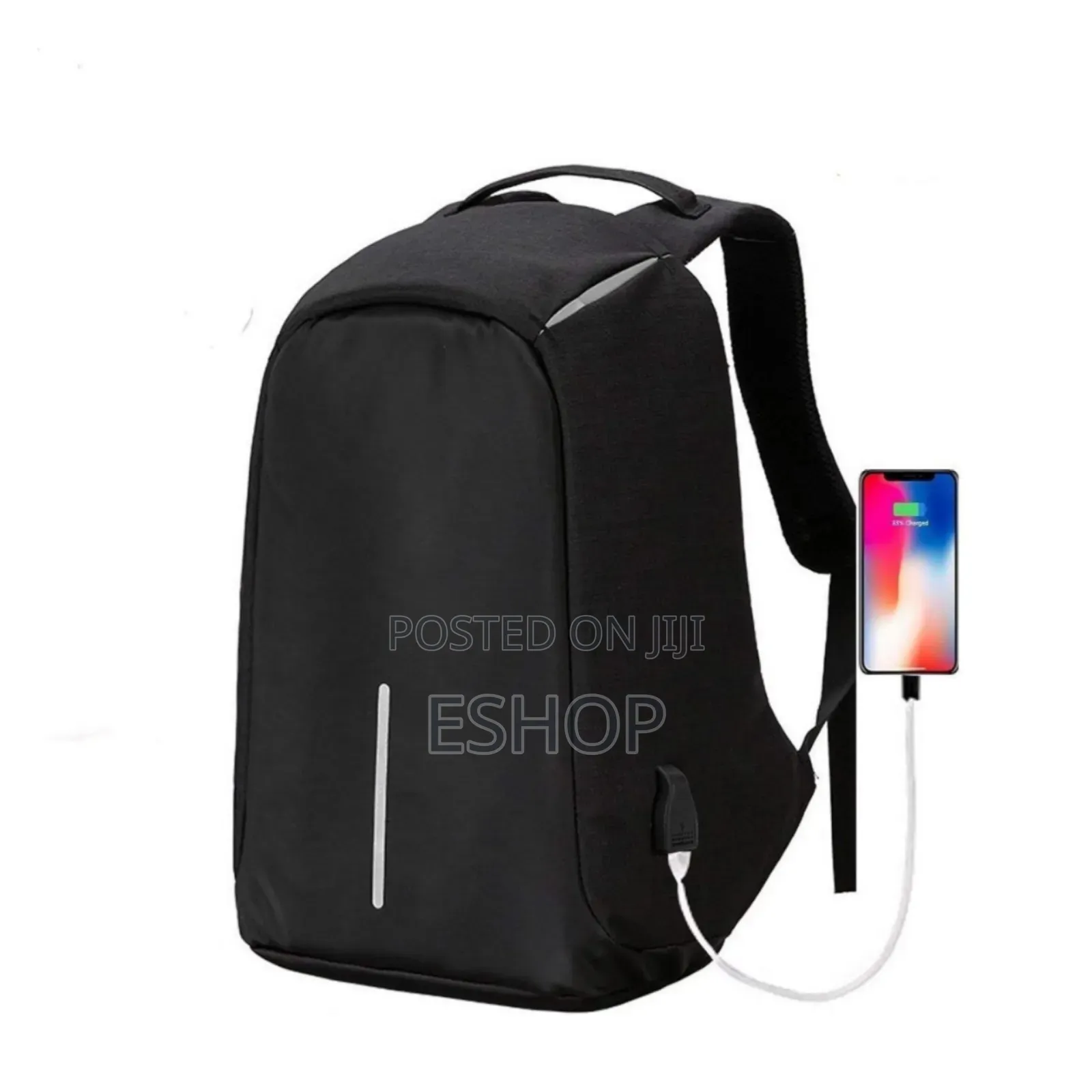 **15.6" Usb Charging Backpack – Secure Travel-Friendly**