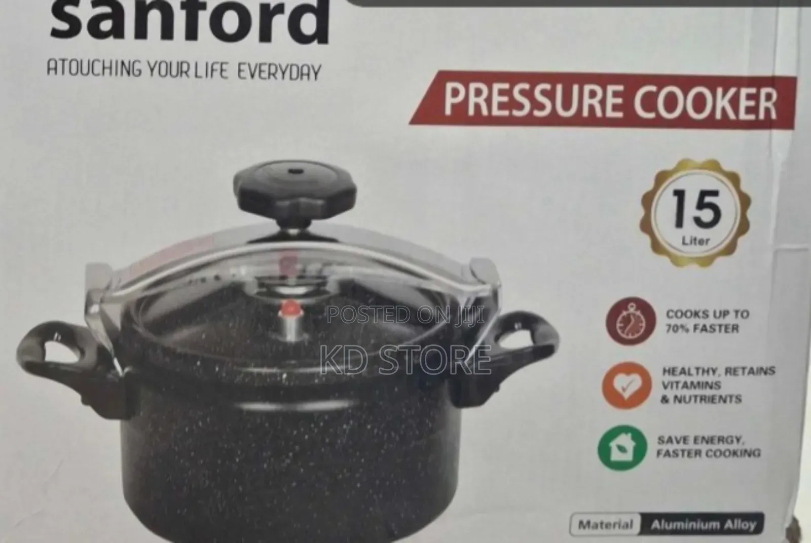Sanford የሚጣድ የ Aluminium Alloy Pressure Cooker