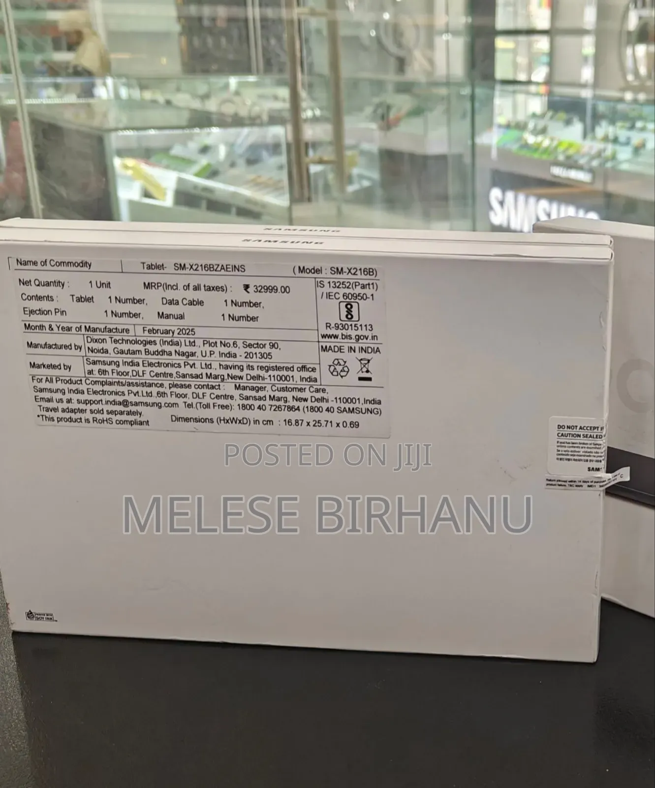 New Samsung Galaxy Tab A9+ 128 GB Silver