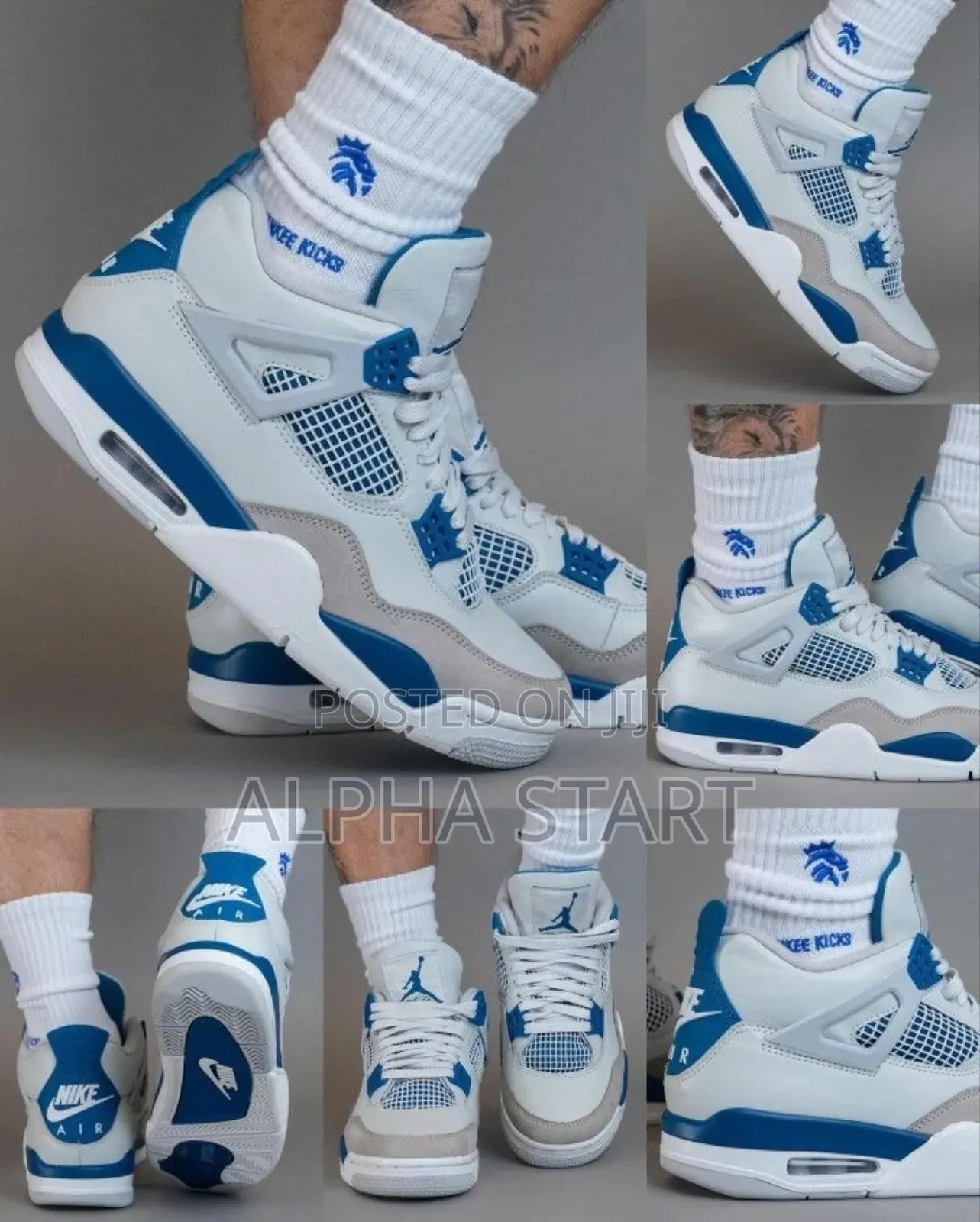 Air Jordan 4 Retro High Quality Smooth Shoes for You