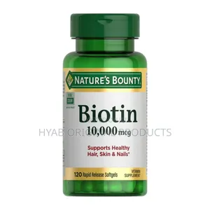 Photo - Nature’S Bounty Biotin Supplement, 10000mcg, 120