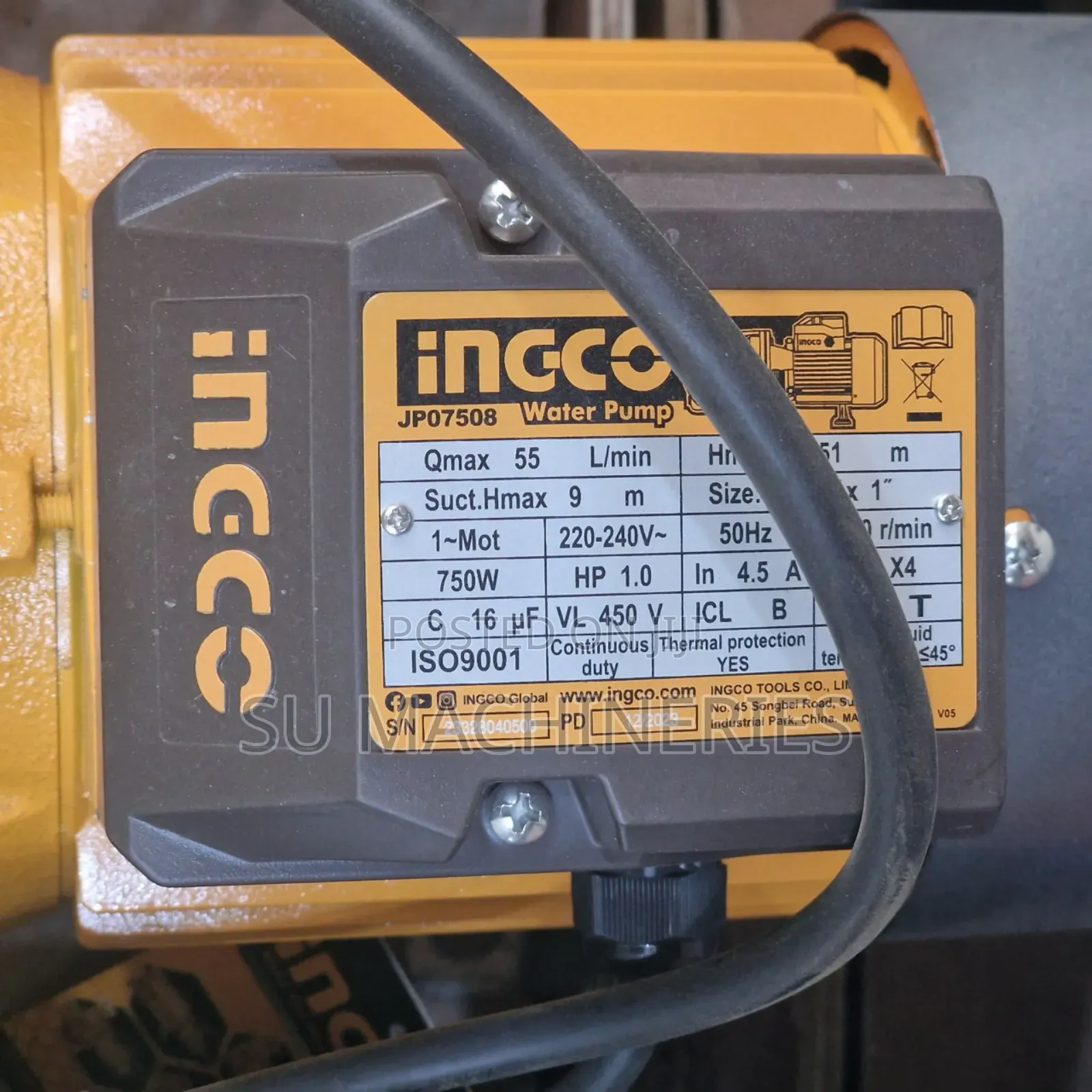 Ingco Jet Water Pump