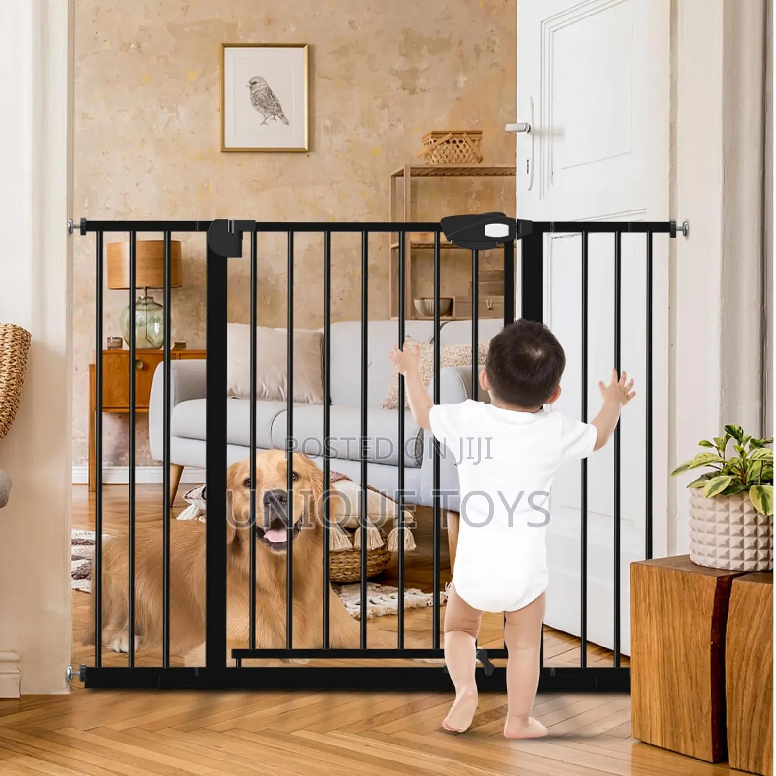 36" Extra Tall Baby Gate for Stairs and Doorways