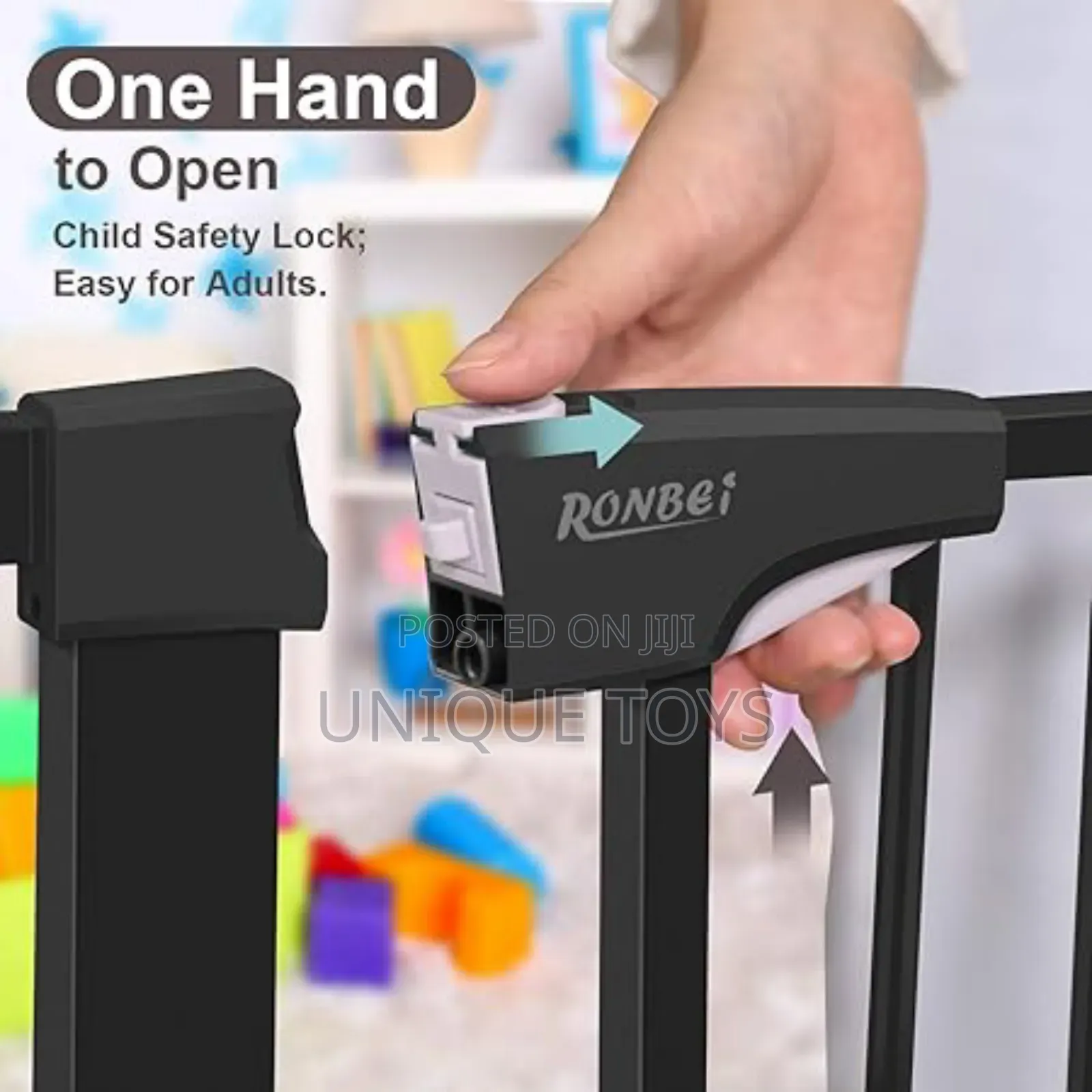 36" Extra Tall Baby Gate for Stairs and Doorways