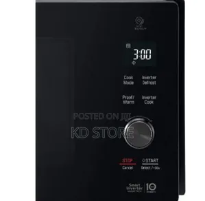 Lg Black Microwave Oven With Grill, 42l