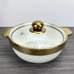 የወጥ ማቅረቢያ ሳህን. Porcelain Soup Pot 3 Pieces