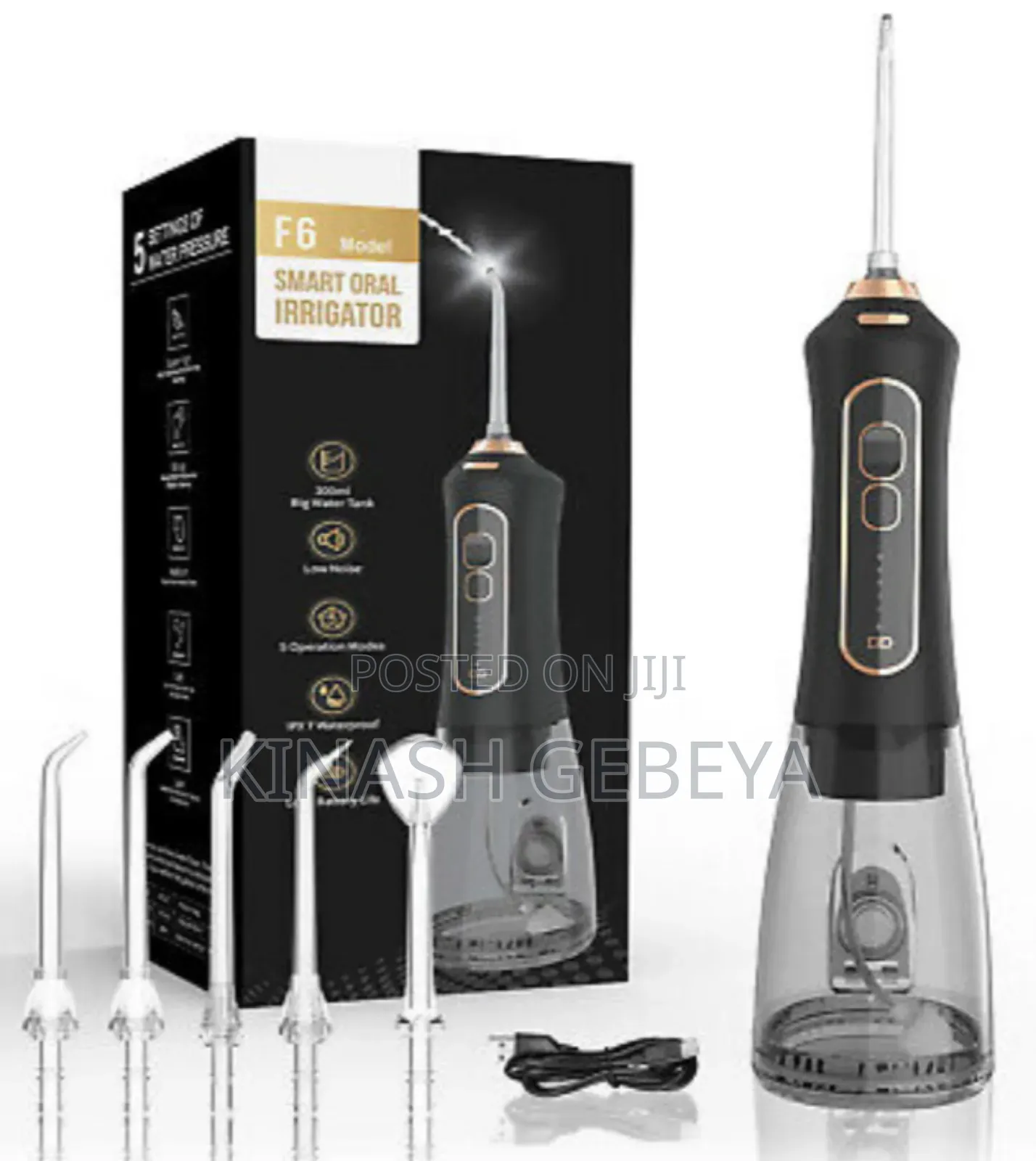 F6 5in1 Portable Oral Dental Water Flosser