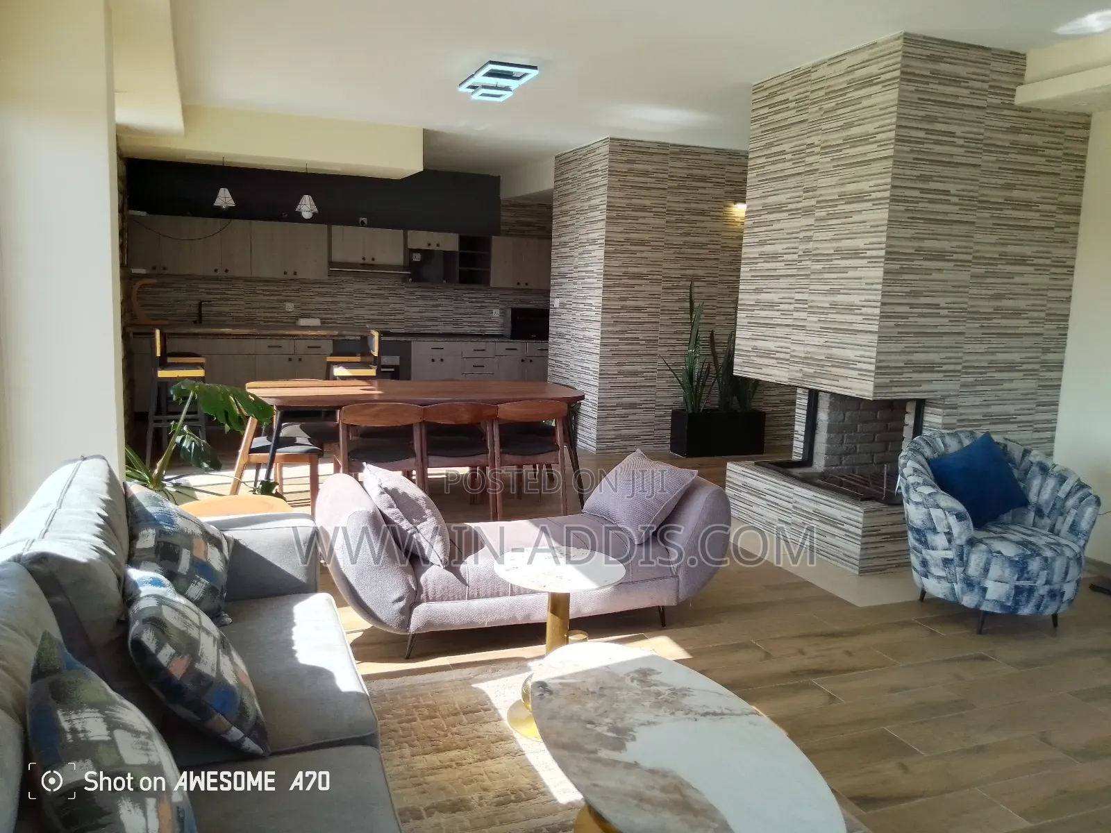 Furnished 4bdrm Apartment in Arada for rent