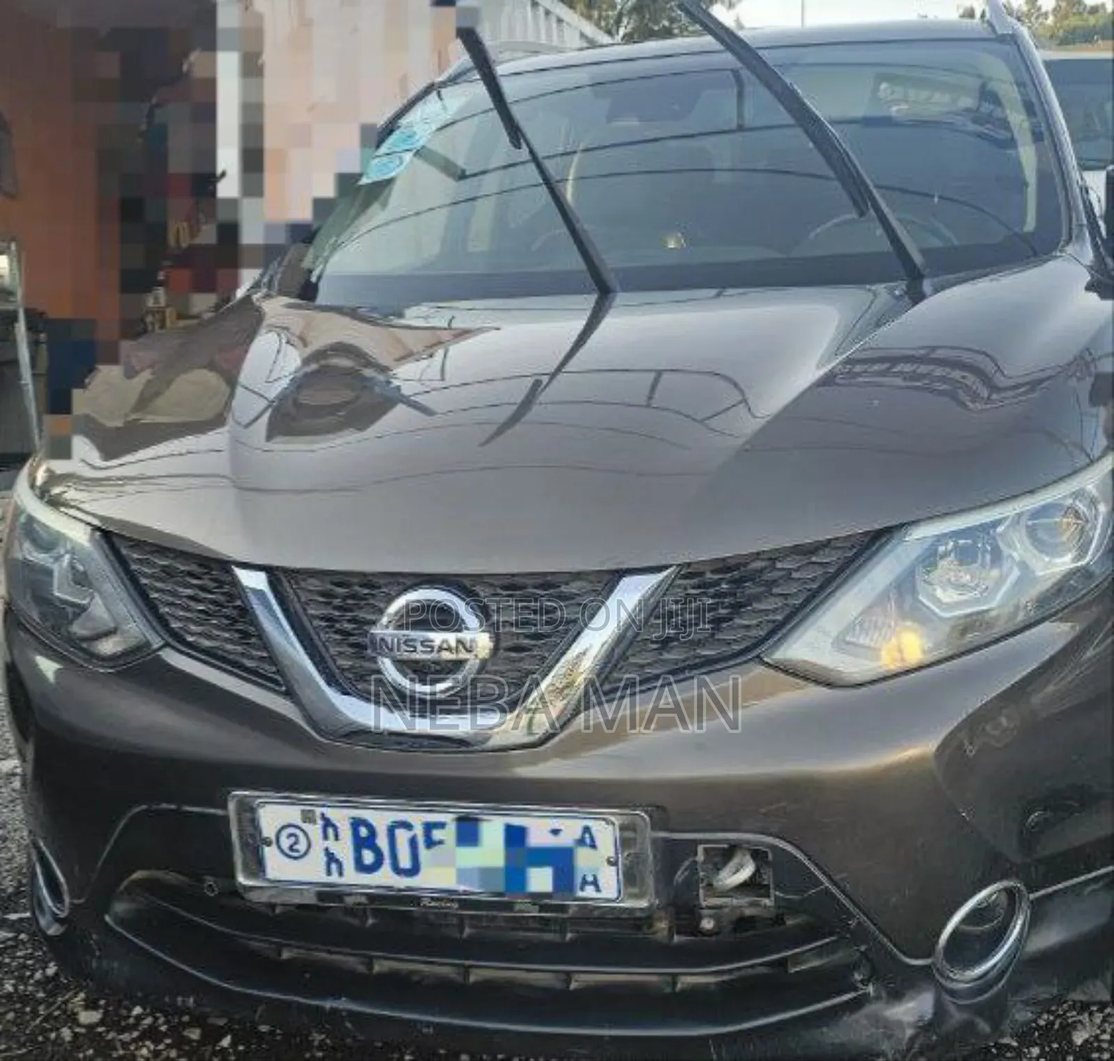 Nissan Qashqai 2017 Brown