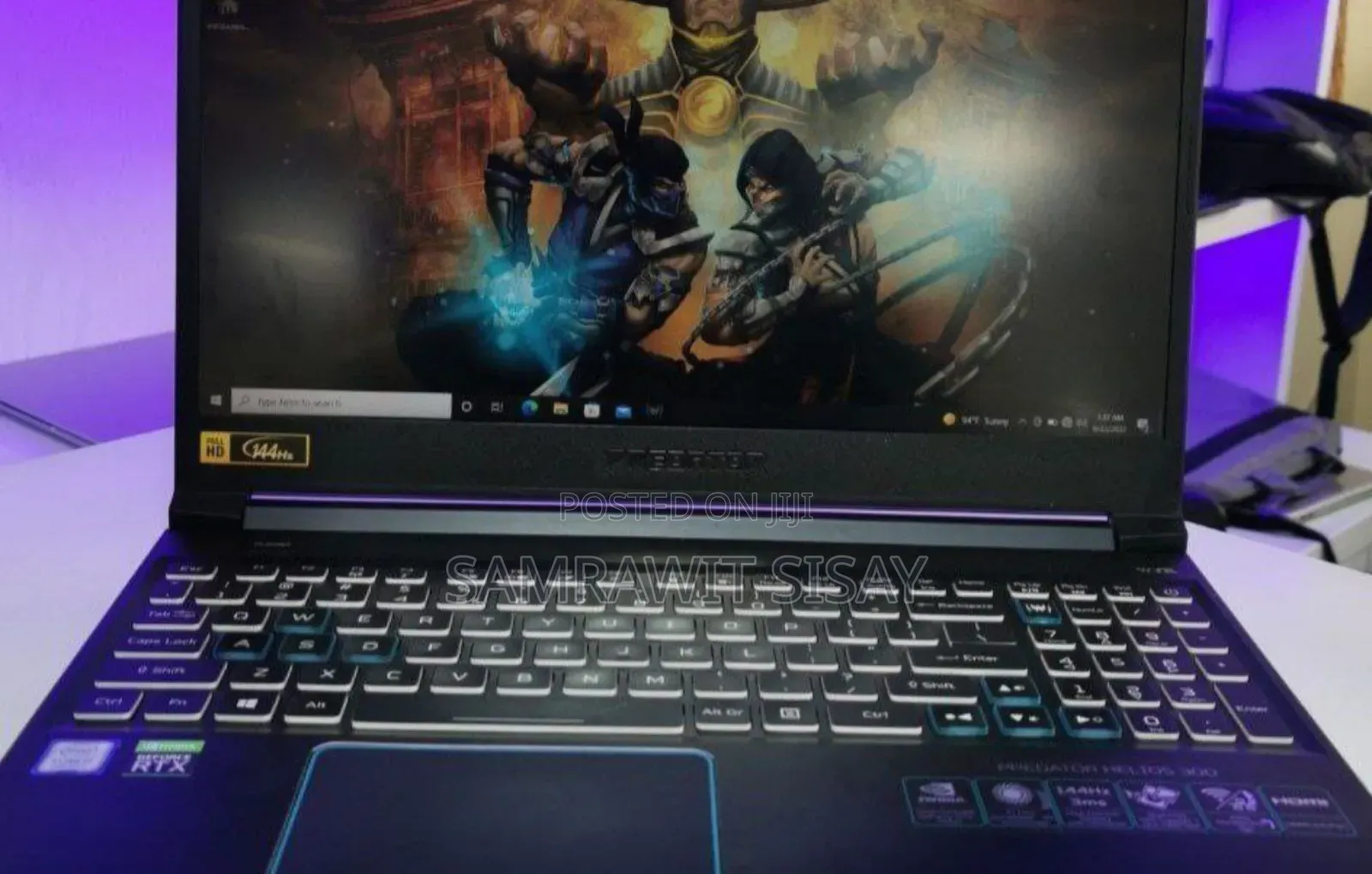 New Laptop Acer Predator Helios 300 16GB Intel Core I7 SSD 1T