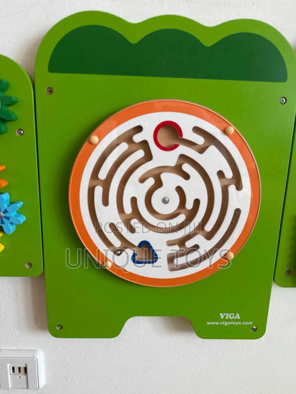 18-in-1 Crocodile Activity Wall Panels Game Puzzle Boards