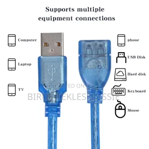 Usb 2.0 Extension Cable Male to Female Extender 1.5 Meter