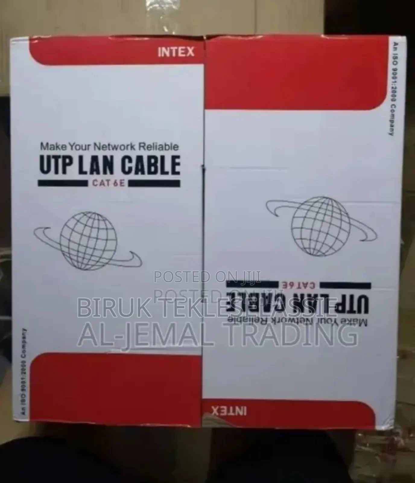 Intex Utp Cat6 E Lan Network Cable Half Copper