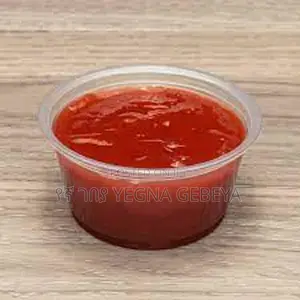 Ketchup and Mayonnaise Plastic Cups