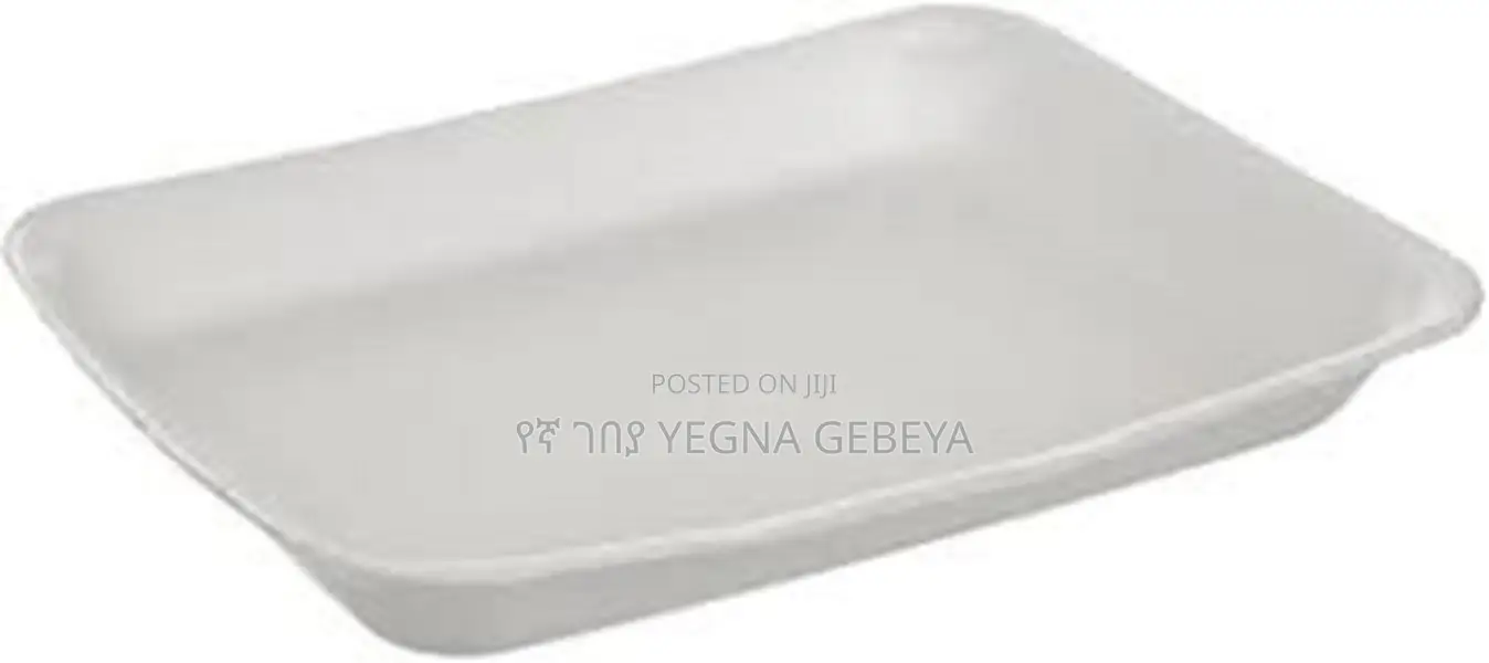 Foam Plate White