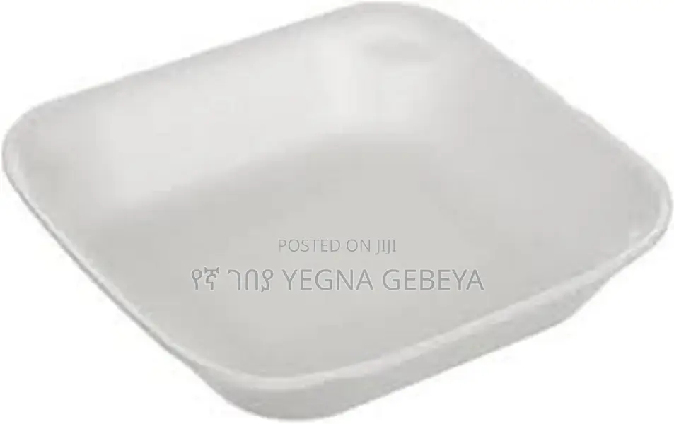 Foam Plate White