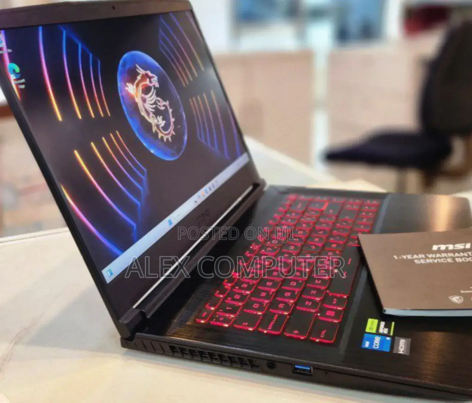 New Laptop MSI GF63 32GB Intel Core I5 SSD 512GB