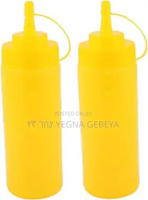 Squeeze Bottles for Condiments, Ketchup and Mustard