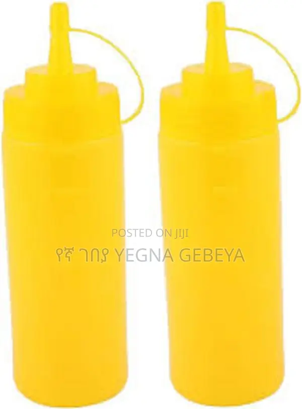 Squeeze Bottles for Condiments, Ketchup and Mustard